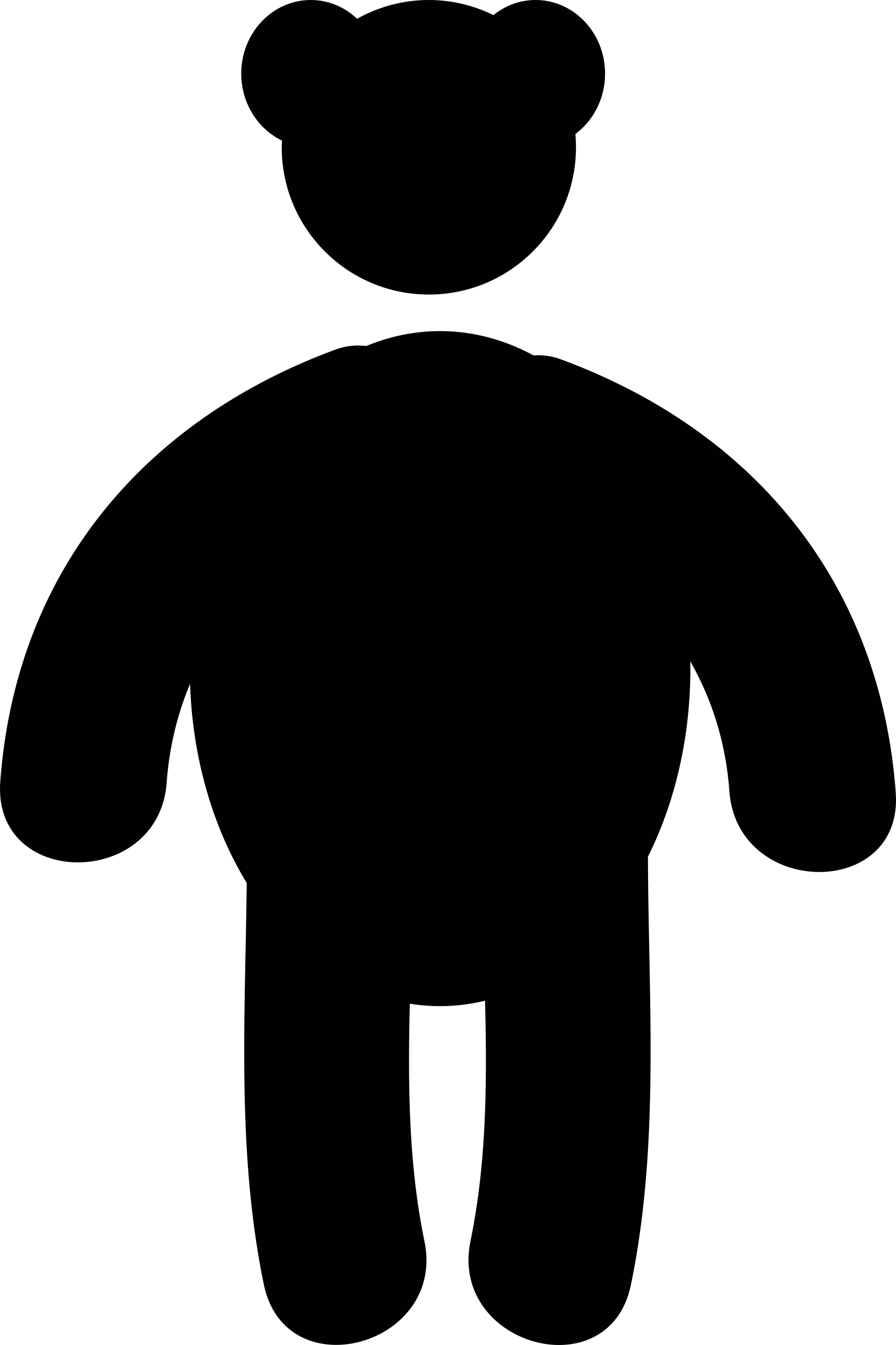 Frontal Bear Standing Craft Design Svg File Free Vectors